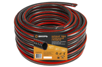 Шланг поливочный Вихрь 3/4, 25м ПВХ усиленный премиум, пищевой, трехслойный, армированный