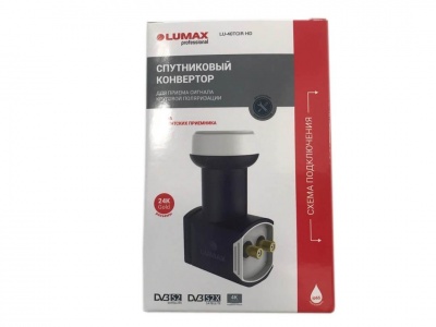 Конвертер круговой поляризации Lumax LU-40TCIR, 2 выхода