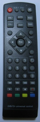 Пульт универсальный Huayu DVB-T2+TV Пульт универсальный Huayu DVB-T2+TV